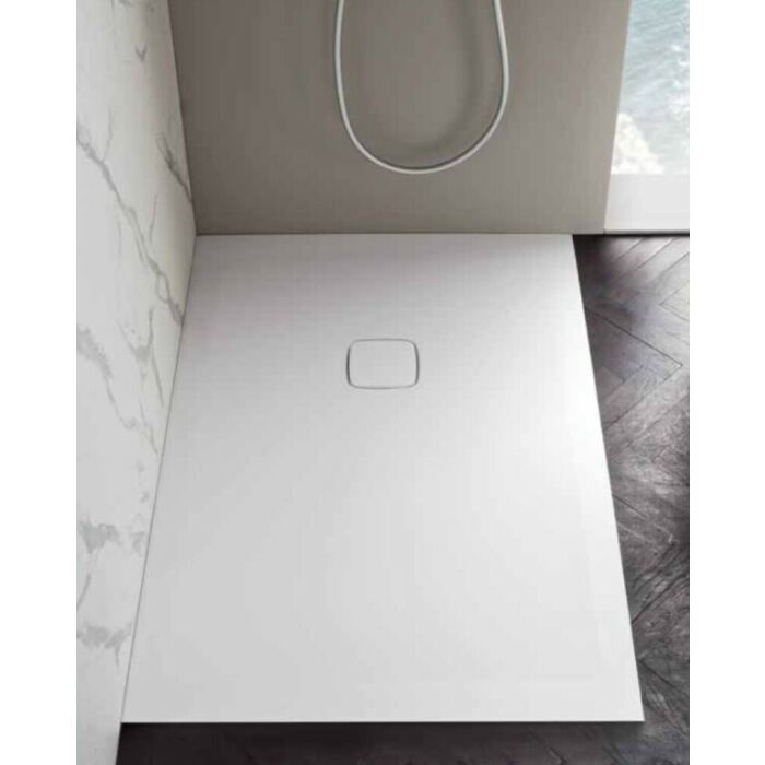 hafro Flat Tecnotek Piatto doccia quadrato/rettangolare h 2.5 cm - bianco