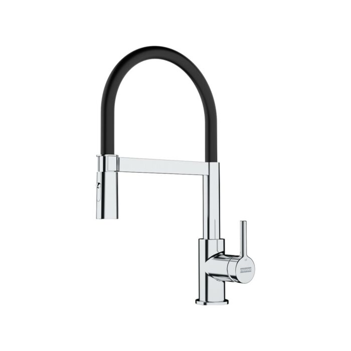 franke Lina Semi-Pro Kitchen mixer with shower - chrome / black
