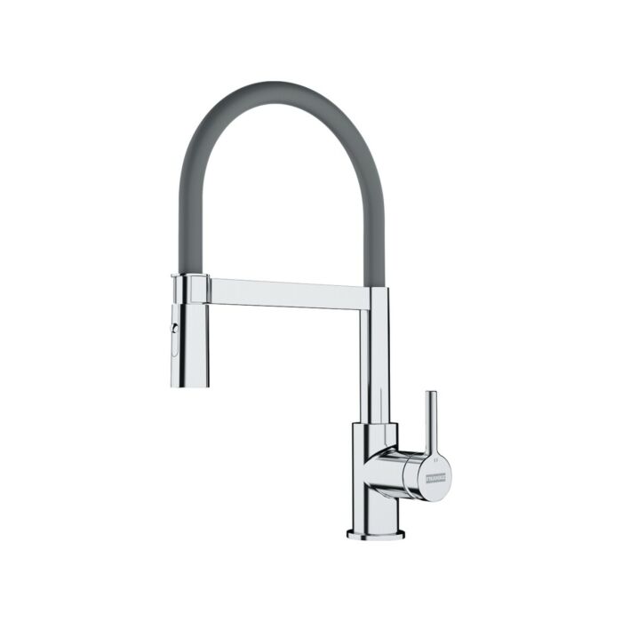 franke Lina Semi-Pro Doccia Kitchen mixer with shower - chrome / gray