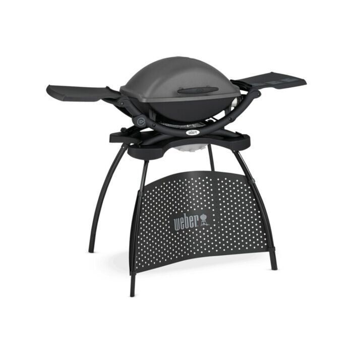 weber Q 2400 Barbecue électrique avec support - gris foncé
