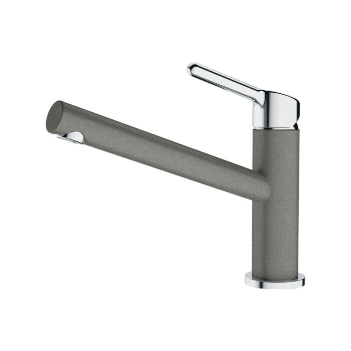 franke Orbit Canna Girevole Kitchen mixer - chrome / stone gray