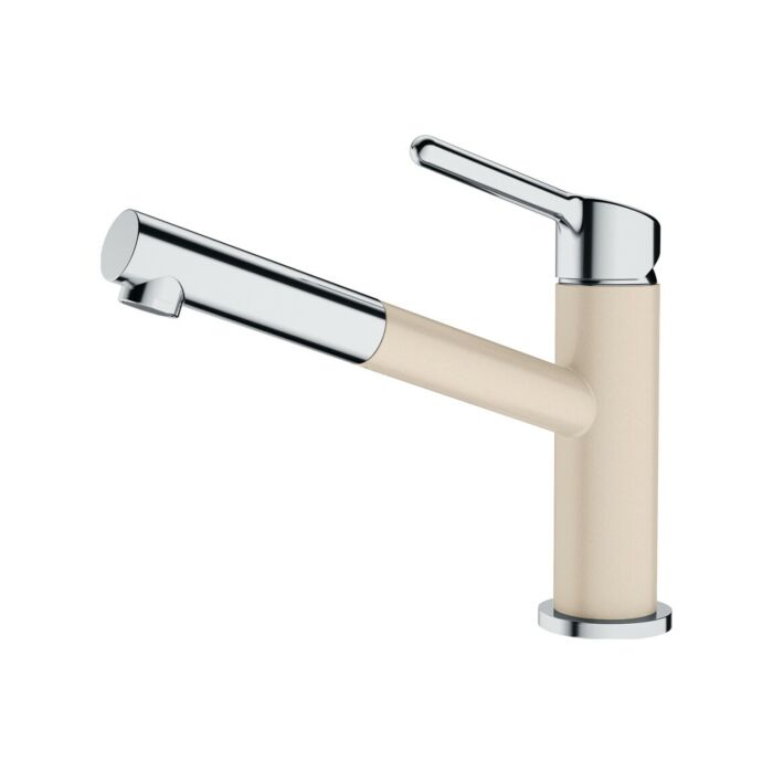 franke Orbit Doccia Kitchen mixer with shower - chrome / oat
