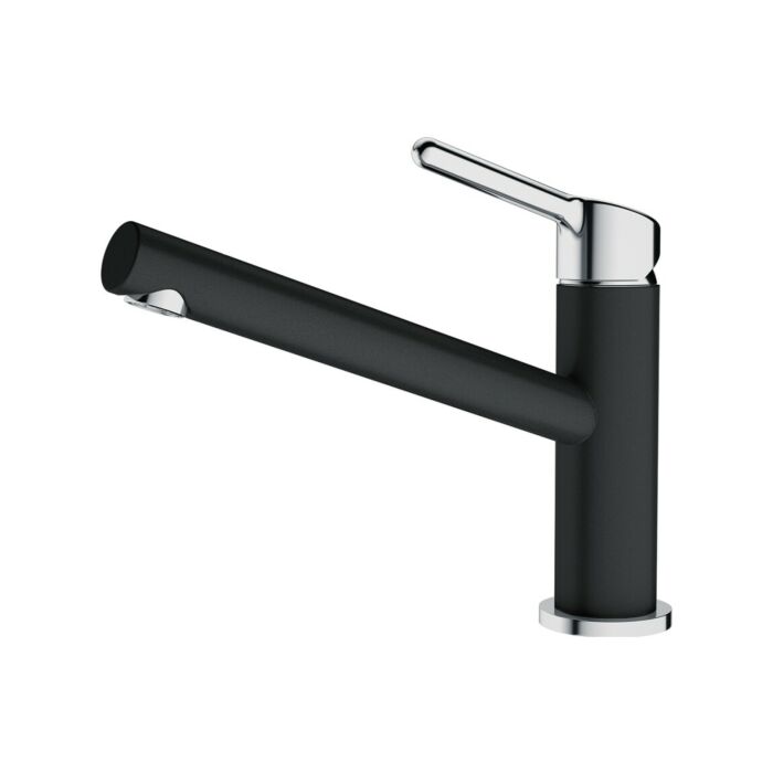 franke Orbit Canna Girevole Kitchen mixer - chrome / black