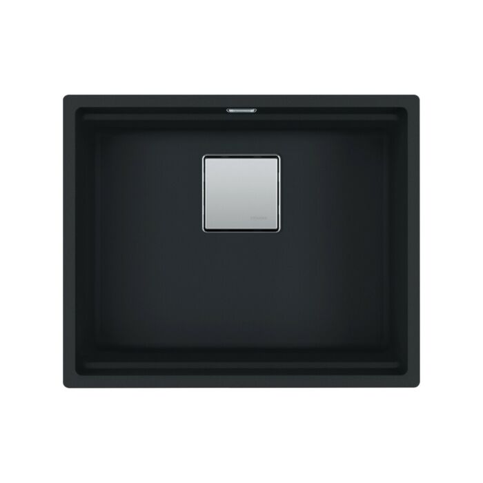 franke KNG 110-52 Kubus 2 Single bowl undermount sink 52 x 42 cm - black matt