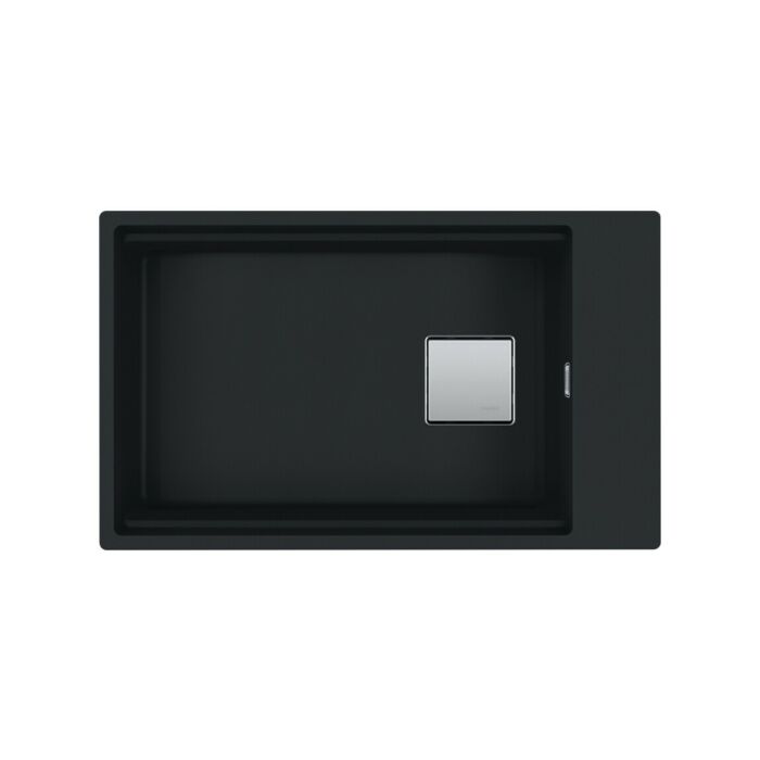 franke KNG 110-62 Kubus 2 Lavello 1 vasca sottotop 62 x 42 cm - black matt