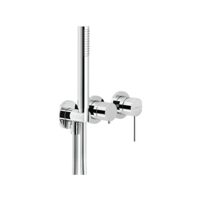 nobili WESK100/1VECR Velis 2-way wall-mounted shower mixer with hand shower - chrome