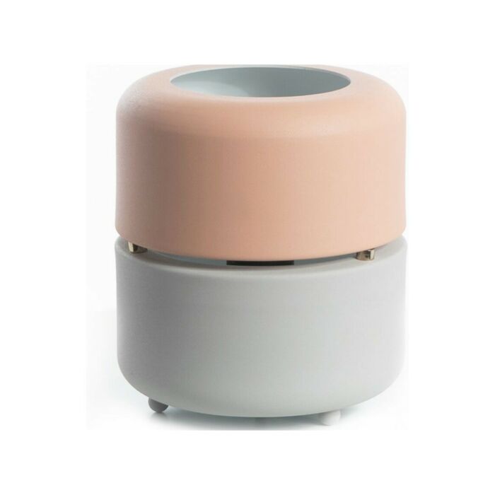 stones LA/134 IDRA Table lamp in pink and gray painted metal