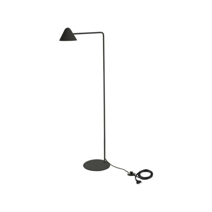 stones LA/137 ANTARES Floor lamp in matt black painted metal