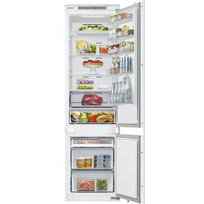 samsung BRB30603EWW Built-in refrigerator with freezer cm. 54 h. 196 - lt. 298
