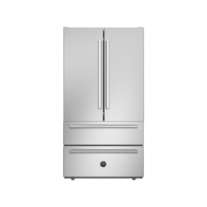 bertazzoni REF904FFNXTC Professional Frigorifero con congelatore french door - cm. 90 h 178 - lt. 636 - inox (maniglie NON incluse)