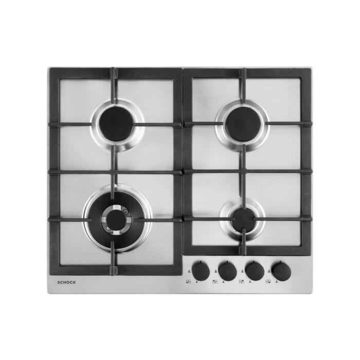 schock Professional PC60 1T 60 cm Gaskochfeld - Edelstahl