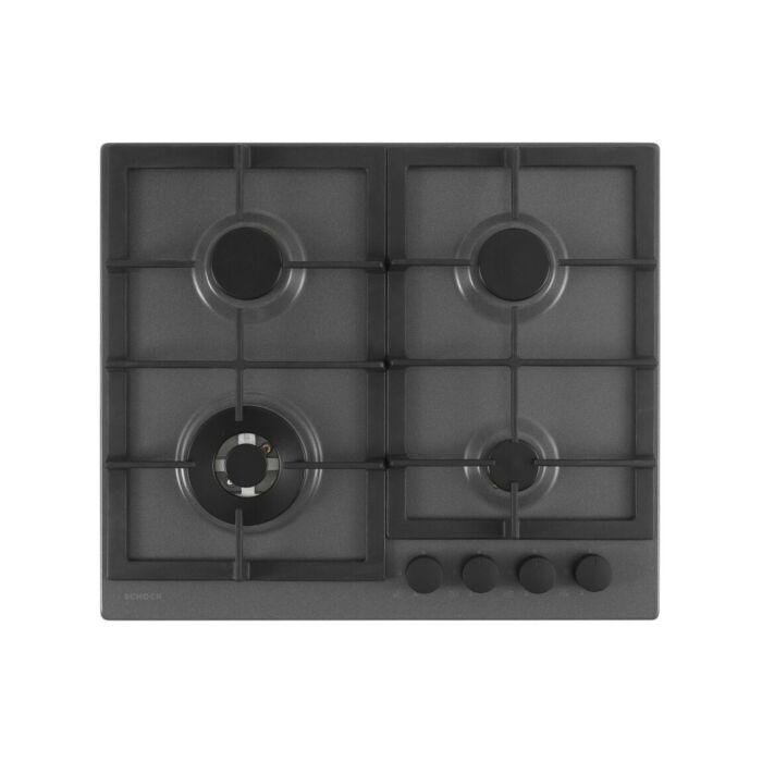 schock Professional PC60 1T Gaskochfeld 60 cm - Asphalt