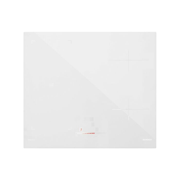 schock PC60 Bridge Induktionskochfeld 60 cm - mattweiße Glaskeramik