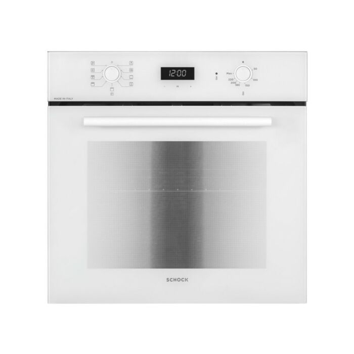 schock SFS98WHN Silver Multifunktions-Elektroofen cm. 60 - weißer Kristall