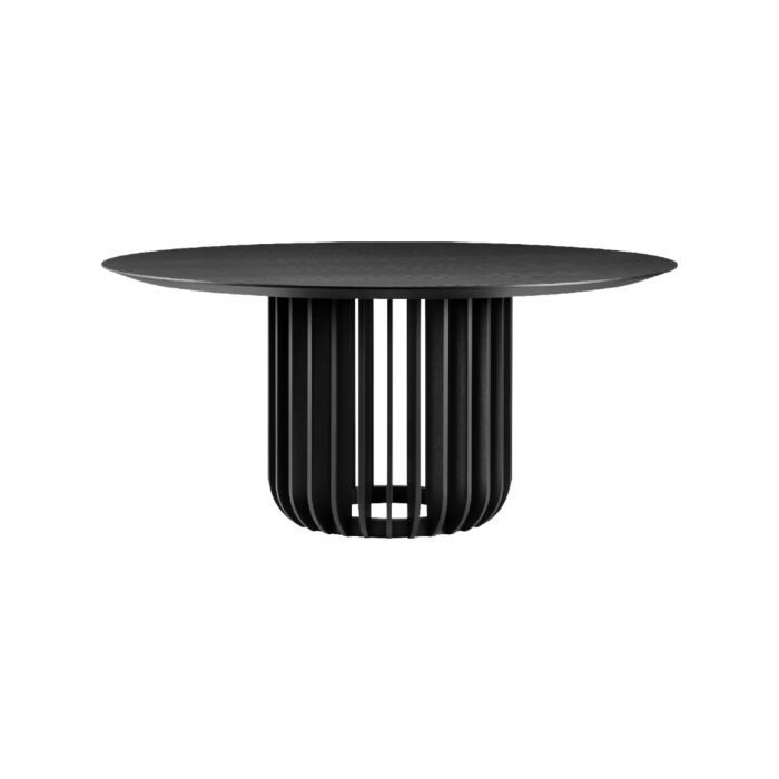 miniforms JUICE Tavolo fisso con struttura legno e piano in legno | ceramica