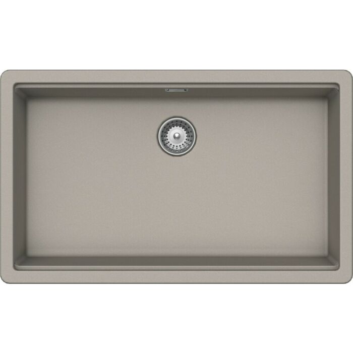 schock Brooklyn N100XLU Lavello 1 vasca sottotop 72 x 43 - grigio tortora