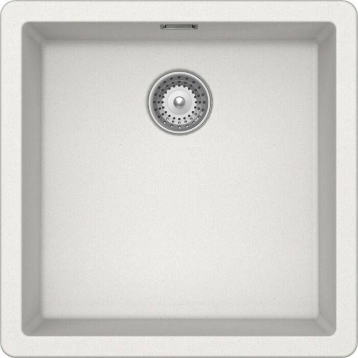 schock Brooklyn N100U Lavello 1 vasca sottotop 43 x 43 - new alumina