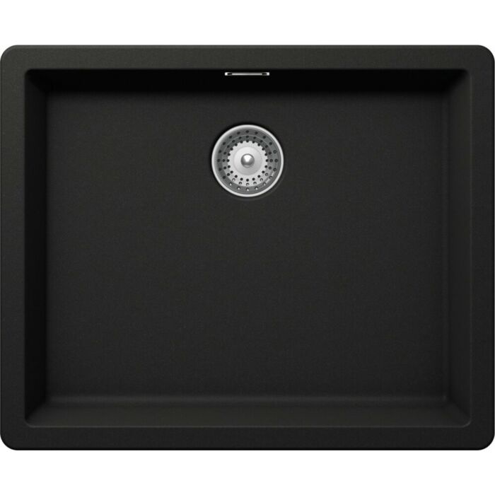 schock Brooklyn N100LU Waschbecken 1 Schüssel 53 x 43 - absolut schwarz