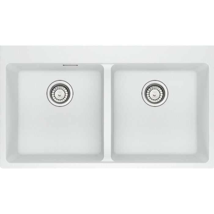 franke MRG 620-39-39 TL Maris Lavello 2 vasche incasso 86 x 50 - bianco