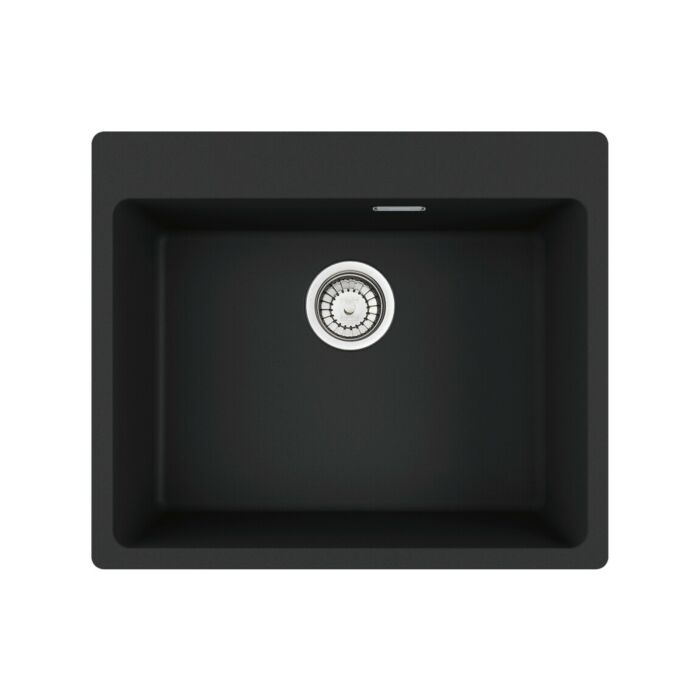 franke MRG 610-54 TL Maris Sink 1 bowl above top 59 x 50 cm - black matt
