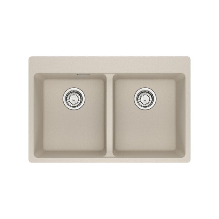 franke MRG 620-34-34 TL Maris Lavello 2 vasche incasso 76 x 50 - sahara