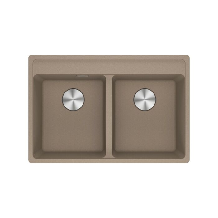 franke MRG 620-35-35 TL Maris Lavello 2 vasche incasso 76 x 51 - oyster