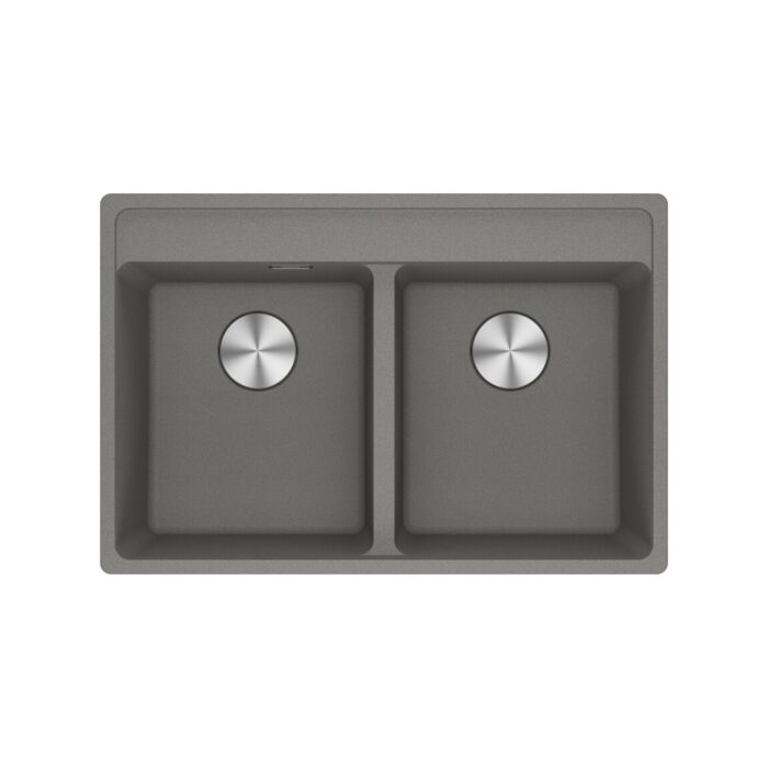 franke MRG 620-35-35 TL Maris Lavello 2 vasche incasso 76 x 51 - stone grey