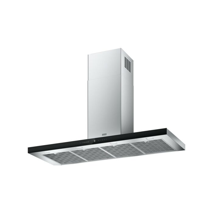 franke FTLN H45 X/BK A120 Format Plus Wall hood cm. 120 - satin stainless steel/black crystal