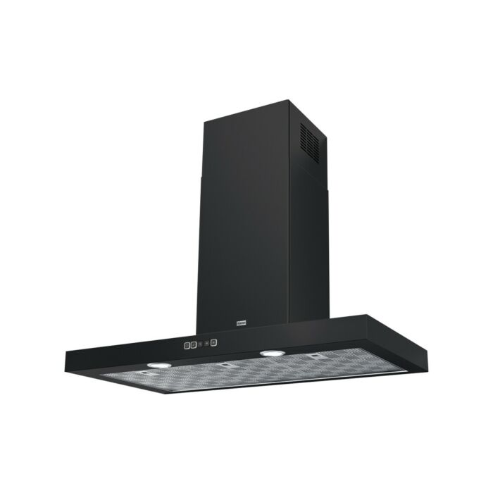 franke TALE 915 W BK MATT Tale Cappa parete cm. 90 - black matt