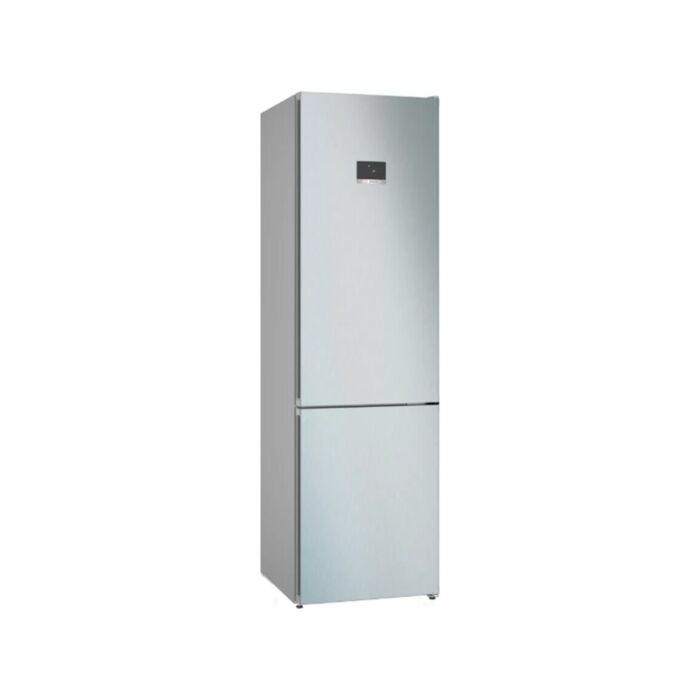 bosch KGN397LDF Serie 4 Freistehender Kühlschrank mit Gefrierfach cm.60 h.203 lt.363 - Edelstahl