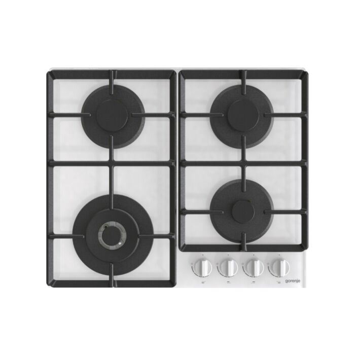 gorenje GTW641EW Piano cottura a gas cm. 60 - bianco