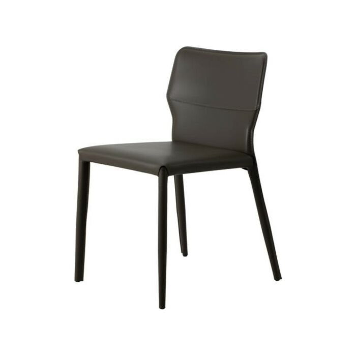 airnova Maryl Chaise avec structure en métal recouverte de cuir