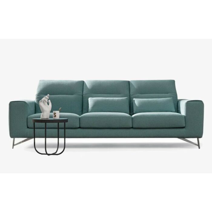  2-Sitzer-Sofa | 3 Sitze | mit Stoffbank | Haut | Öko-Leder - verstellbare Kopfstützen - optional abnehmbare Sitze