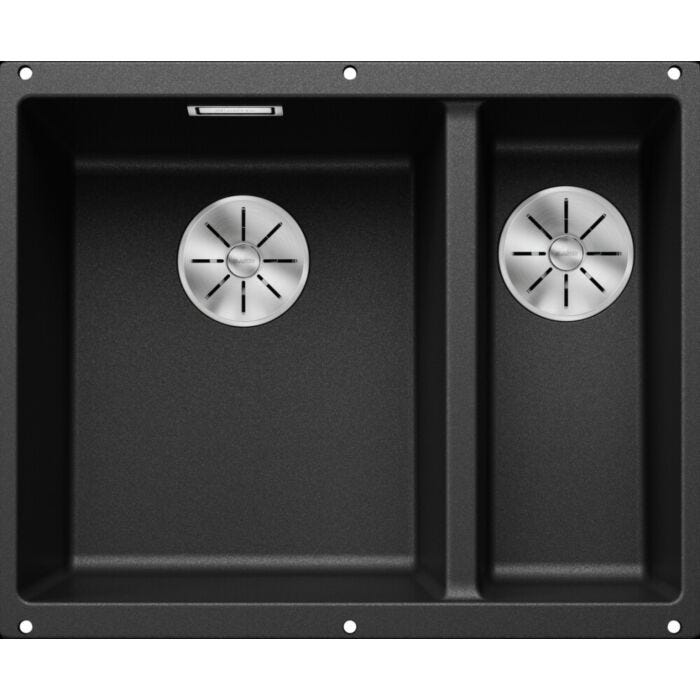 blanco Subline 340/160-U 1 Becken und 1/2 Unterbauspüle 56 x 46 - Anthrazit