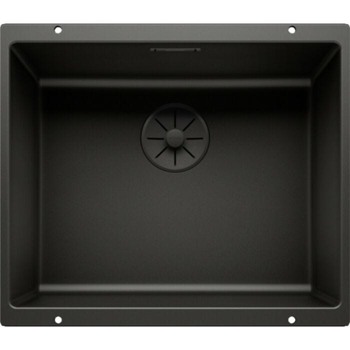 blanco Subline 500-U Black Edition Unterbauspüle 1 Becken 53 x 46 - schwarz