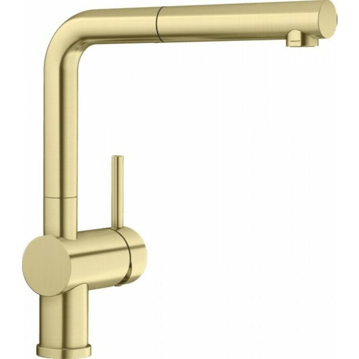 blanco Linus-S Küchenmischer mit Handbrause - Satingold