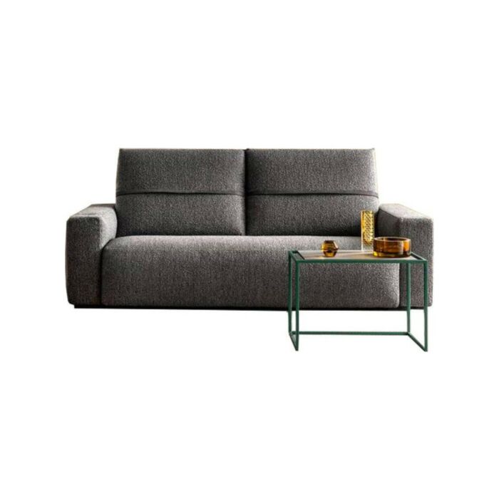 samoa DEEP REAL RELAX COLLECTION Divano 2 posti | 3 posti | con panchetta | con penisola in tessuto | pelle | ecopelle - Schienale con piegamento in avanti - sistema relax su richiesta