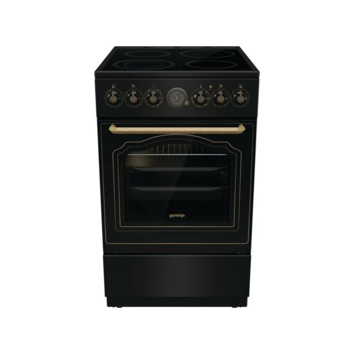 gorenje GECS5B70CLB Näherungsküche cm. 50 - 4 Elektrozonen + 1 Elektroofen - schwarz