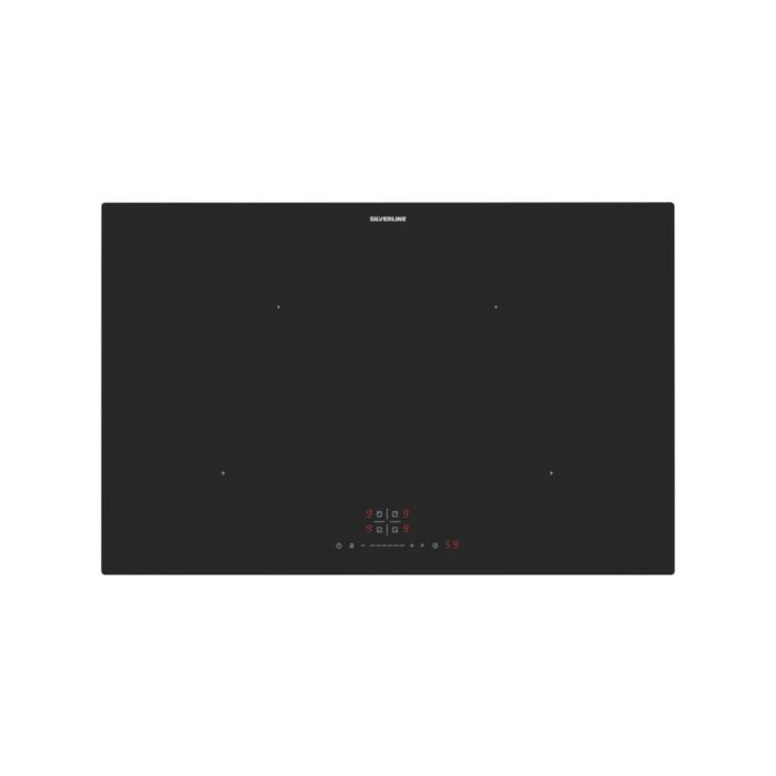 silverline IH5450B01 Piano cottura ad induzione cm. 80 - nero