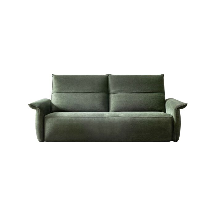 samoa DEEP VIBE RELAX COLLECTION Divano 2 posti | 3 posti | con panchetta | con penisola in tessuto | pelle | ecopelle - Schienale con piegamento in avanti - sistema relax su richiesta
