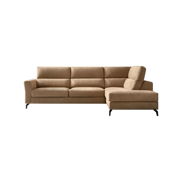 samoa SPACE SPARK RELAX COLLECTION 2-Sitzer-Sofa | 3 Sitze | mit Bank | mit Stoffhalbinsel | Haut | Öko-Leder - fester Sitz | ausziehbar - optionales Entspannungssystem