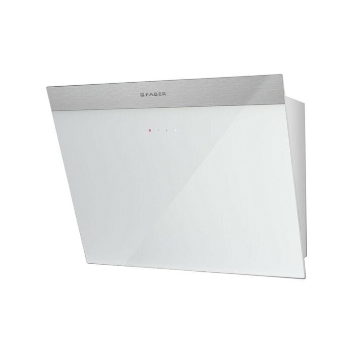 faber DAISY + WH A55 Wall hood cm. 55 - white glass