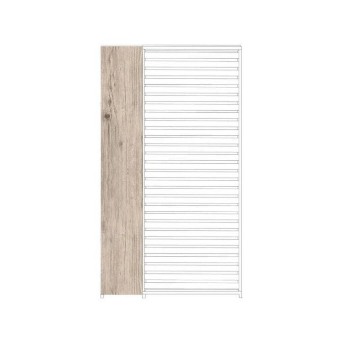 bizzotto 0795803 Ocean Vertikales Paneel für Pergola mit Aluminiumstruktur - rustikal