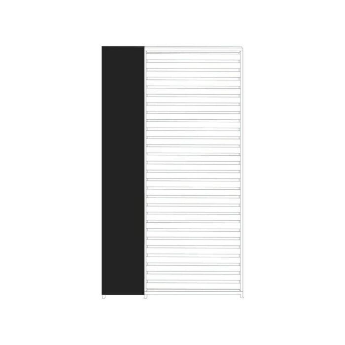 bizzotto 0795800 Ocean Vertikales Paneel für Pergola mit Aluminiumstruktur - Anthrazit