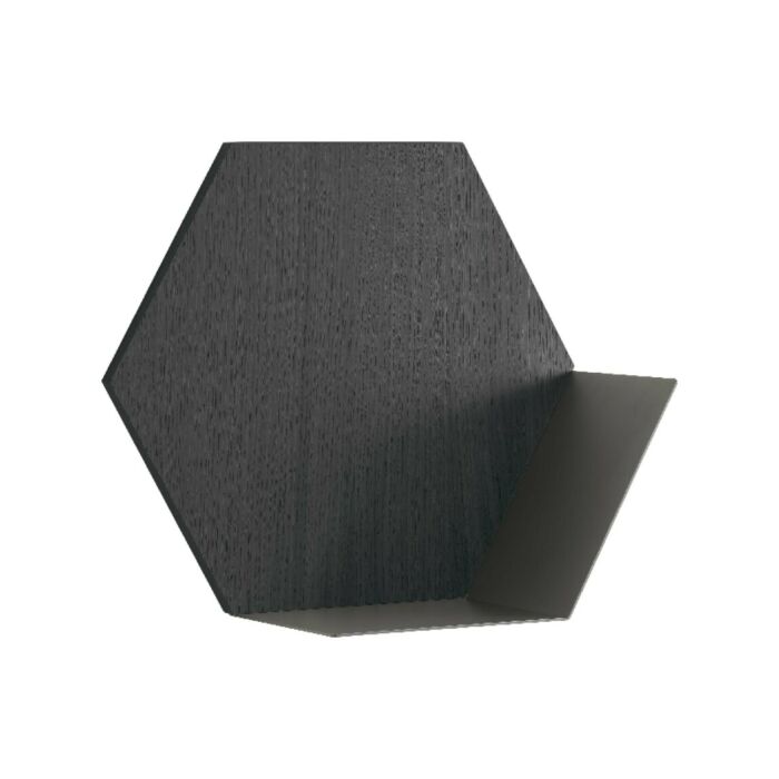 tomasella ICARO Shelf with | without shelf with matt lacquered metal structure and textured back | lacquered | mirror