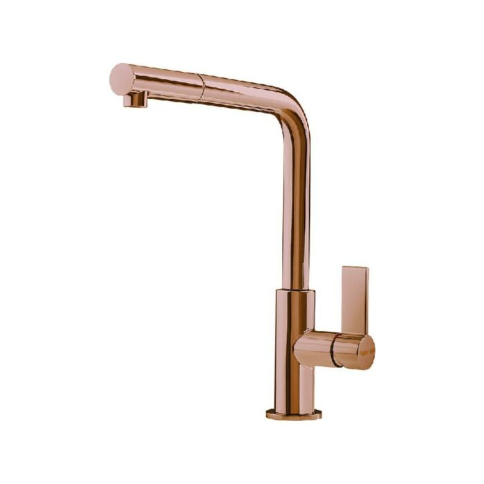 foster Omega Plus Copper Miscelatore cucina con doccetta - rame