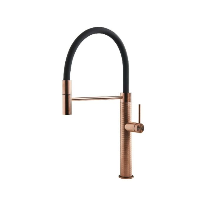 foster Skin Copper Miscelatore cucina con doccetta - rame