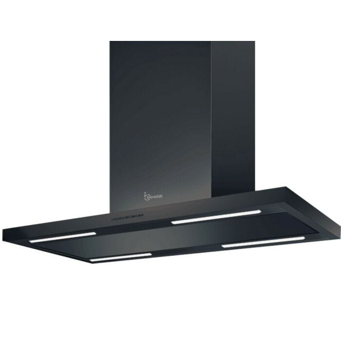 baraldi LEA ISOLA Cappa isola cm. 90 - motore 900 m3/h - nero