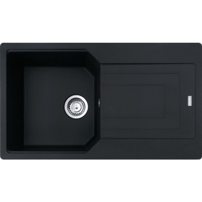 franke UBG 611-86 Urban Built-in sink 1 bowl 86 x 50 cm with reversible drainer - black matt