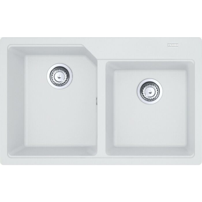 franke UBG 620-78 Urban Lavello 2 vasche incasso 78 x 50 cm - bianco